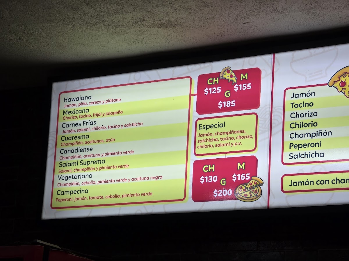 Pizza Santa Fe Menu - Image 2