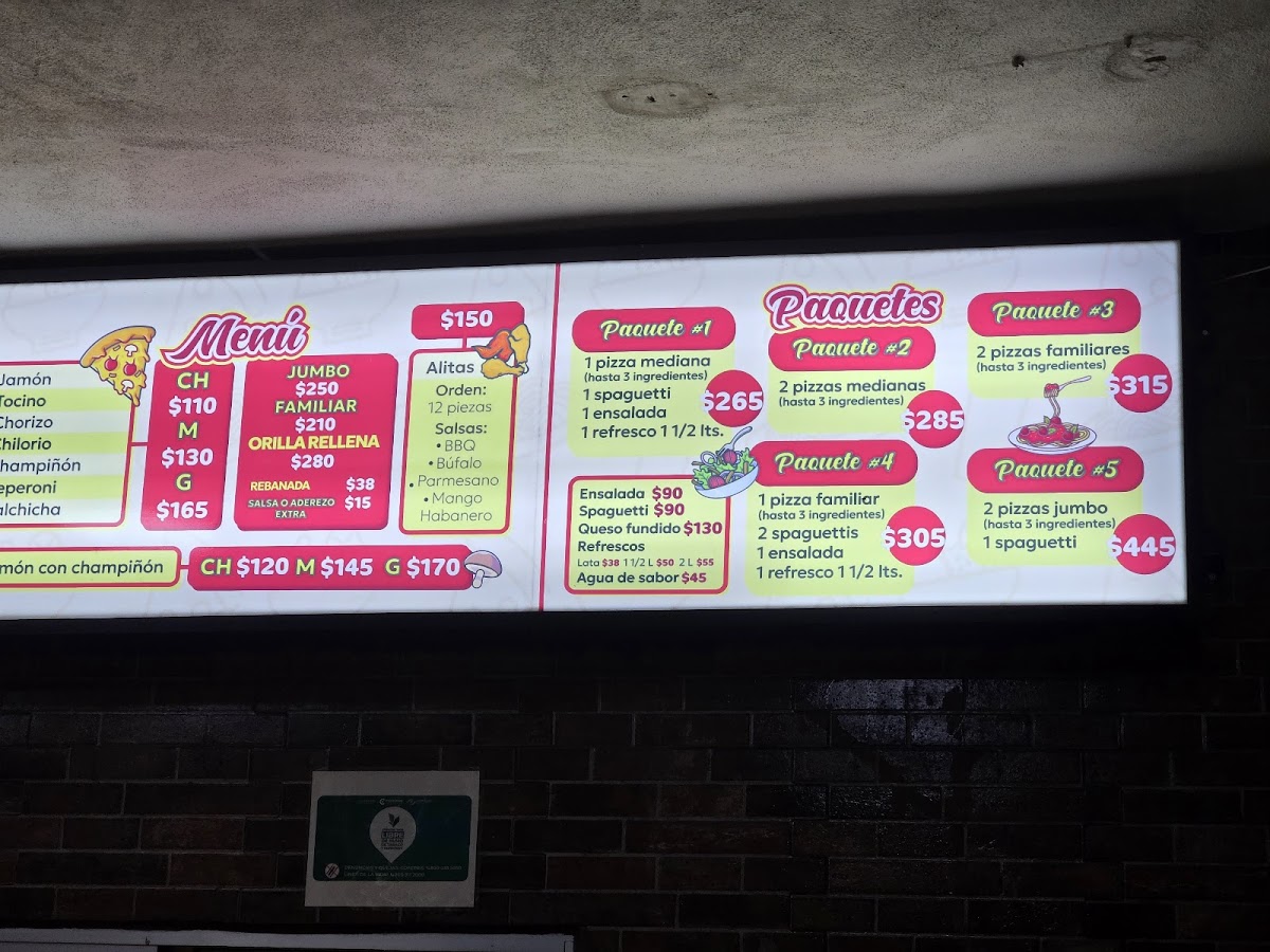 Pizza Santa Fe Menu - Image 3